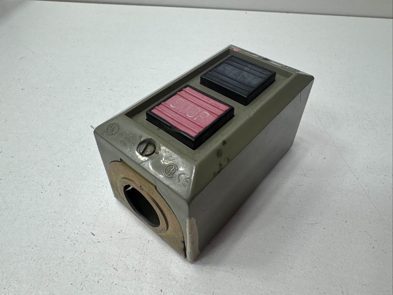 (Qty.22) Allen-Bradley, Hoffman, Stahlin On/Off Push Button Control Enclosures