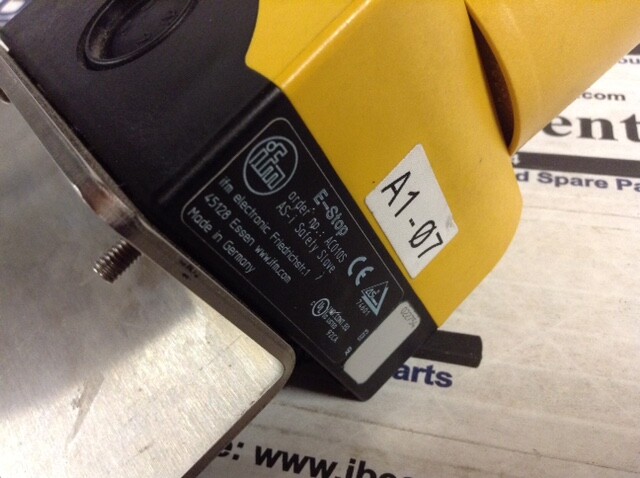 IFM E-STOP Illuminated Integrated AS-I Connection – AC010S w/Warranty