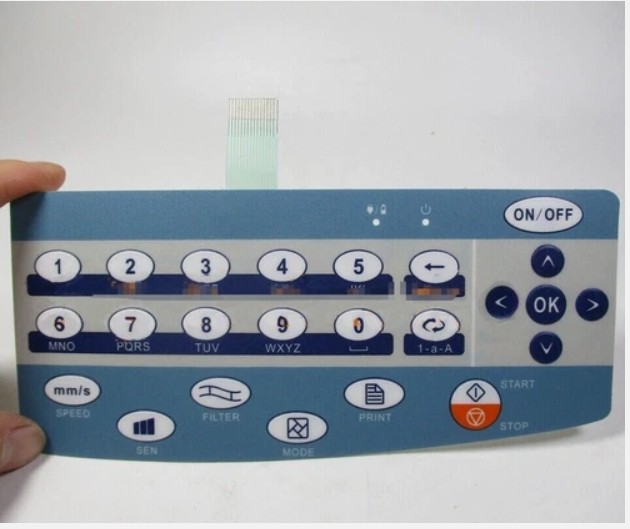 1PC FIT FOR ECG1200G ECG Protective Film Button Film Membrane Keypad