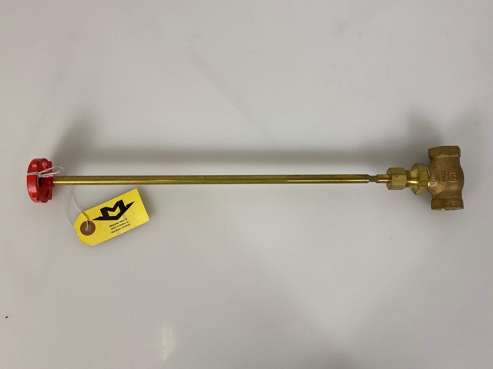 Milwaukee Valve #502 Globe Valve 1/2″ w/ 12 1/2″ Extended Handle Pack of 12