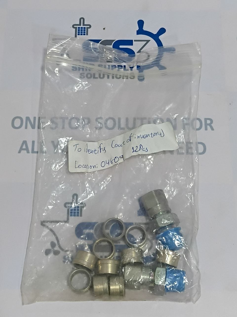 MSCR Hydraulic Straight Bulkhead Union Fitting M6/4 Compression 6mm OD Tube
