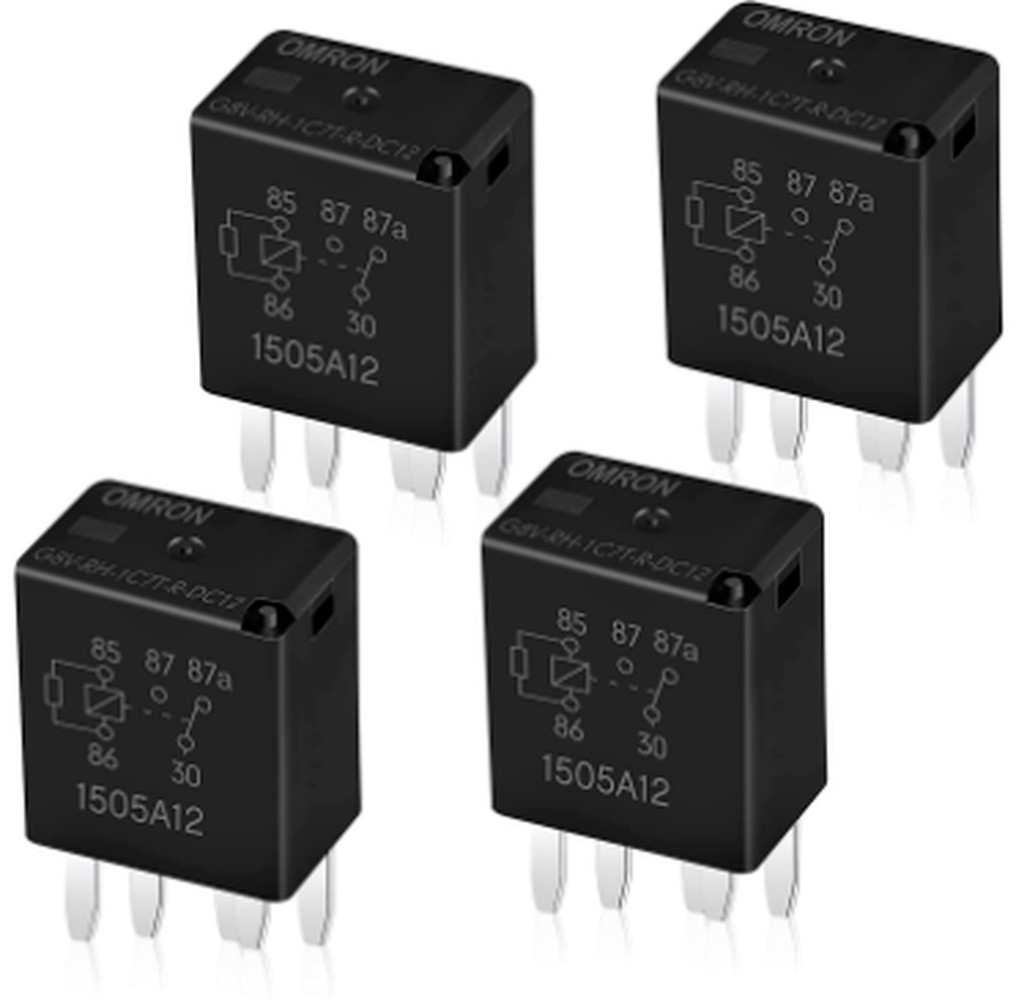 4pcs G8V-RH-1C7T-R-DC12 dedicated relay 12V 5 feet motorboat G8V-RH-1C7T-R-DC12