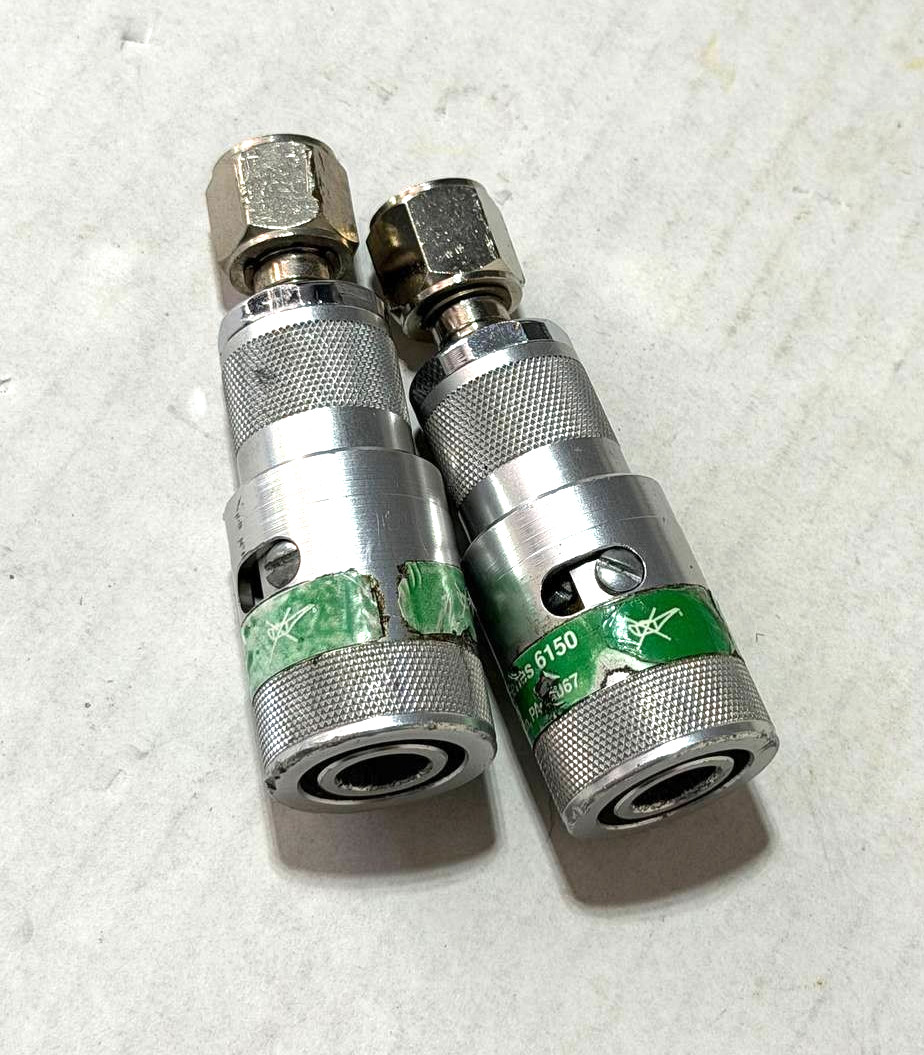 Lot of 2 Precision Oxygen O2 Coupler 6150