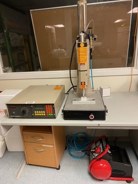 Sonics & Materials Sonic Welding System (Welder/Controller/Air Compressor)
