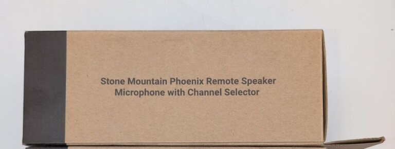Sonim Stone Mountain Phoenix Remote Speaker Microphone