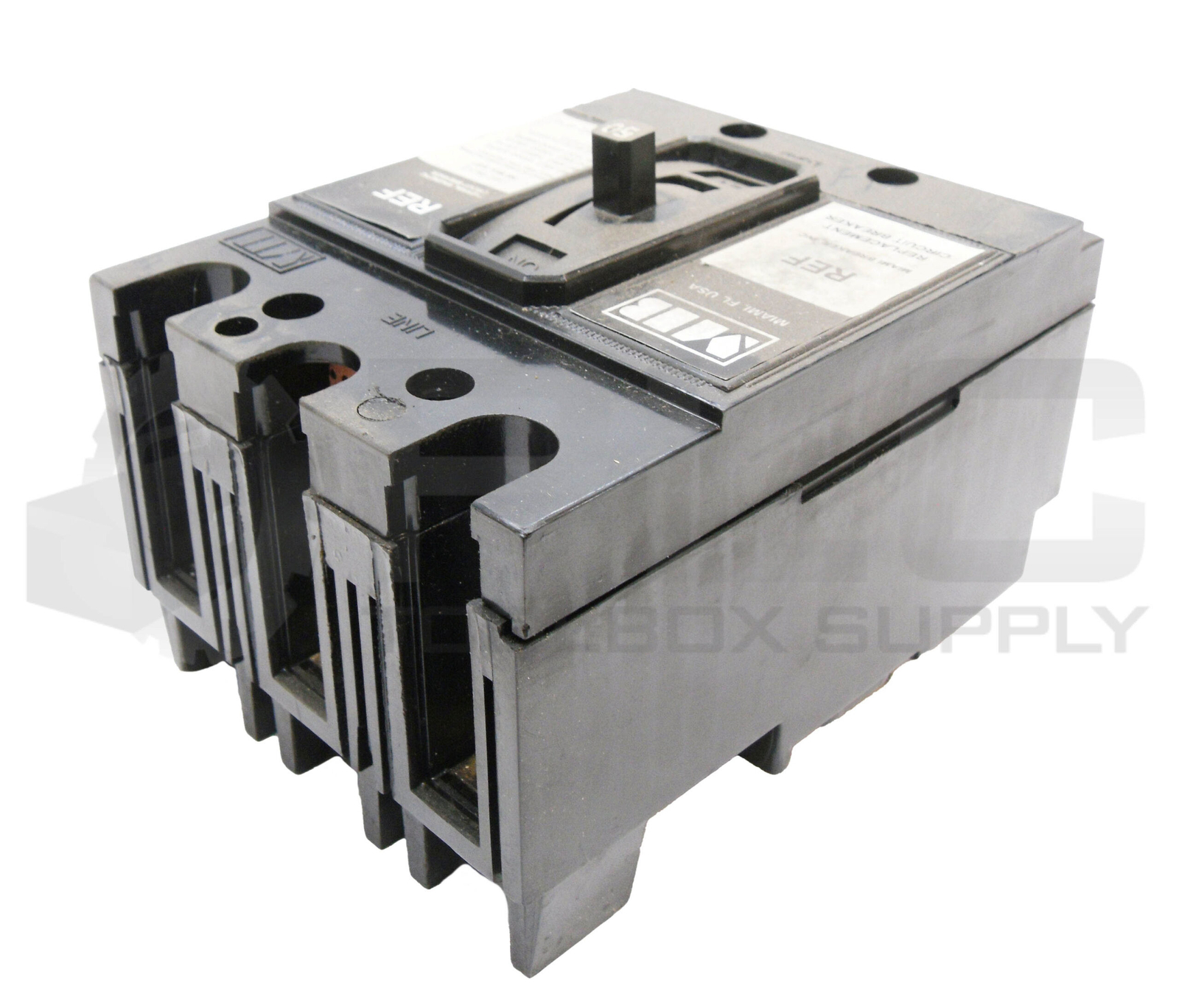 NEW MIAMI BREAKER REF3-B050 CIRCUIT BREAKER 50A 600VAC 250VDC 3 POLE