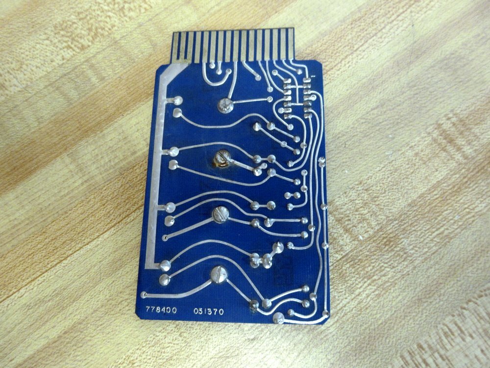 Vega 051370 Servo-Control Card 778210, 778400