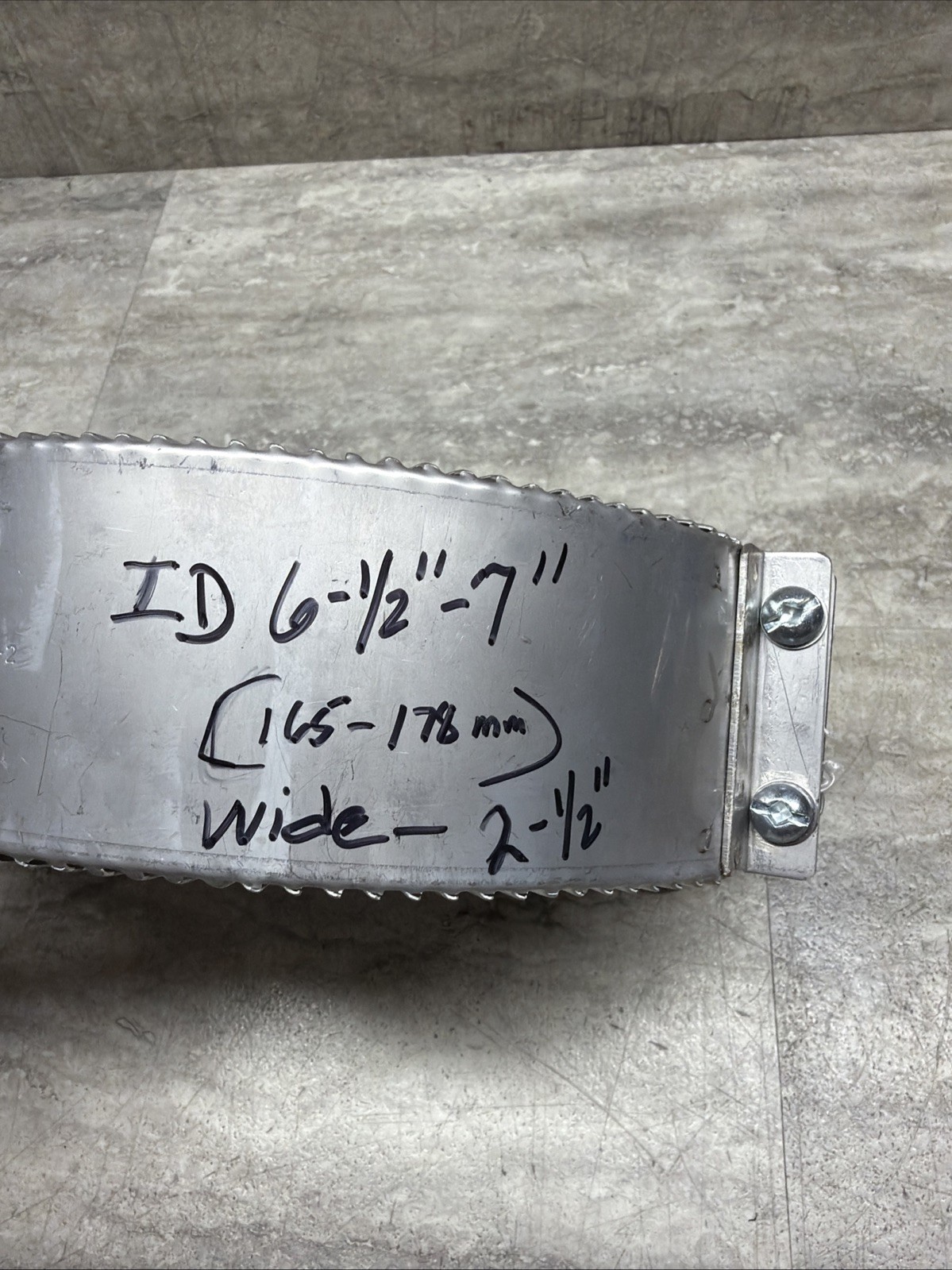 Plastic Process PPE C-28063 Ceramic Band Heater, 240/480V 1750W, 6-1/2” To 7”