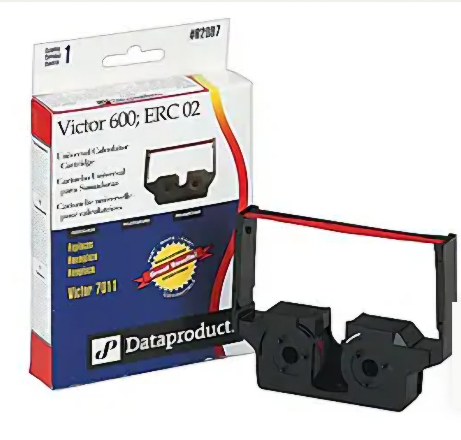 E205 Red & Black Cash Register Ribbon,11212, ERC02,Victor 600 NEW(old stock)