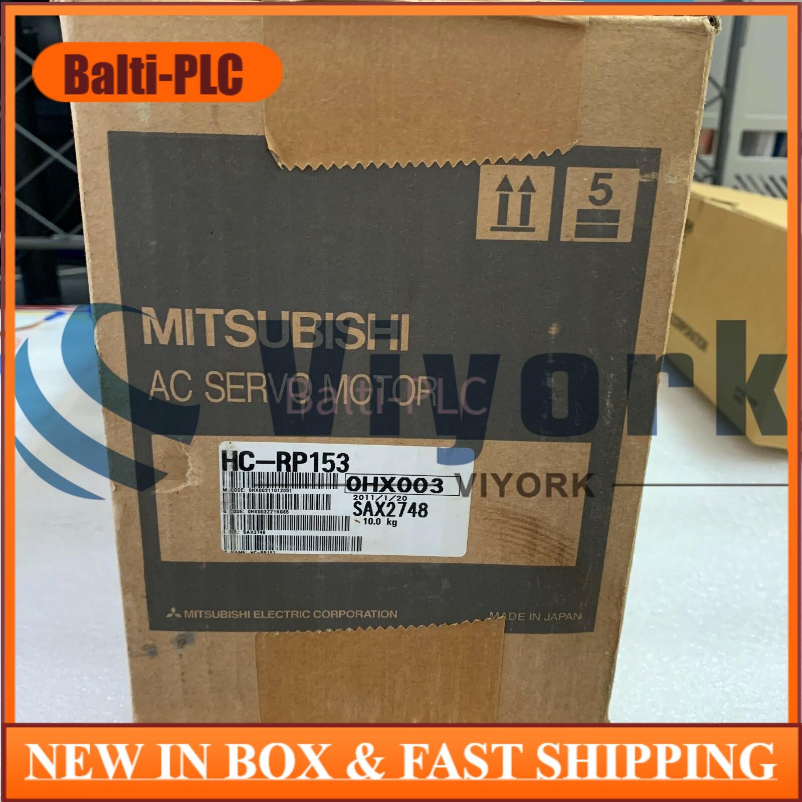 Mitsubishi HC-RP153 AC SERVO MOTOR SRVMTR 1.5KW 3000RPM NEW