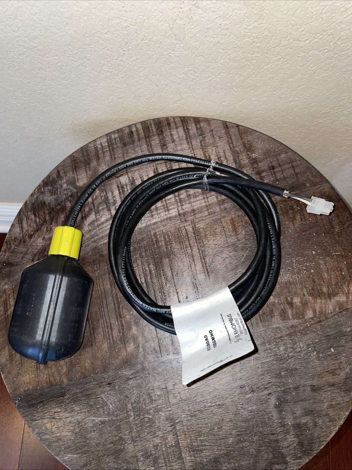 SJE RHOMBUS 1046840 SIGNAL MASTER FLOAT SWITCH 5 AMP 125VAC