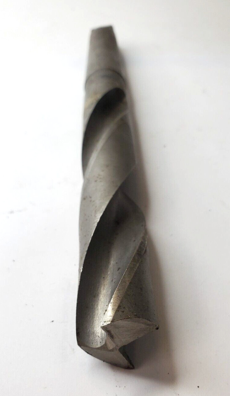 PTD 61/64″ USA TAPERED SHANK DRILL BIT 2 FLUTE 10-1/4″ OAL 5-3/4″ LOC