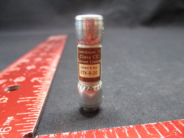 BUSSMANN KTK-R-20 FUSE 20A 600V