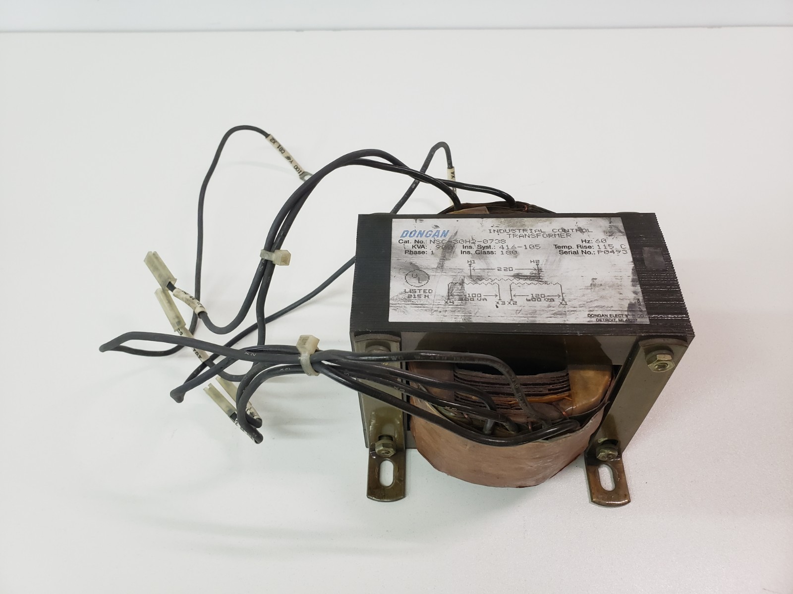Dongan NSC-30H2-0738 Control Transformer Okuma E2500-D01-002
