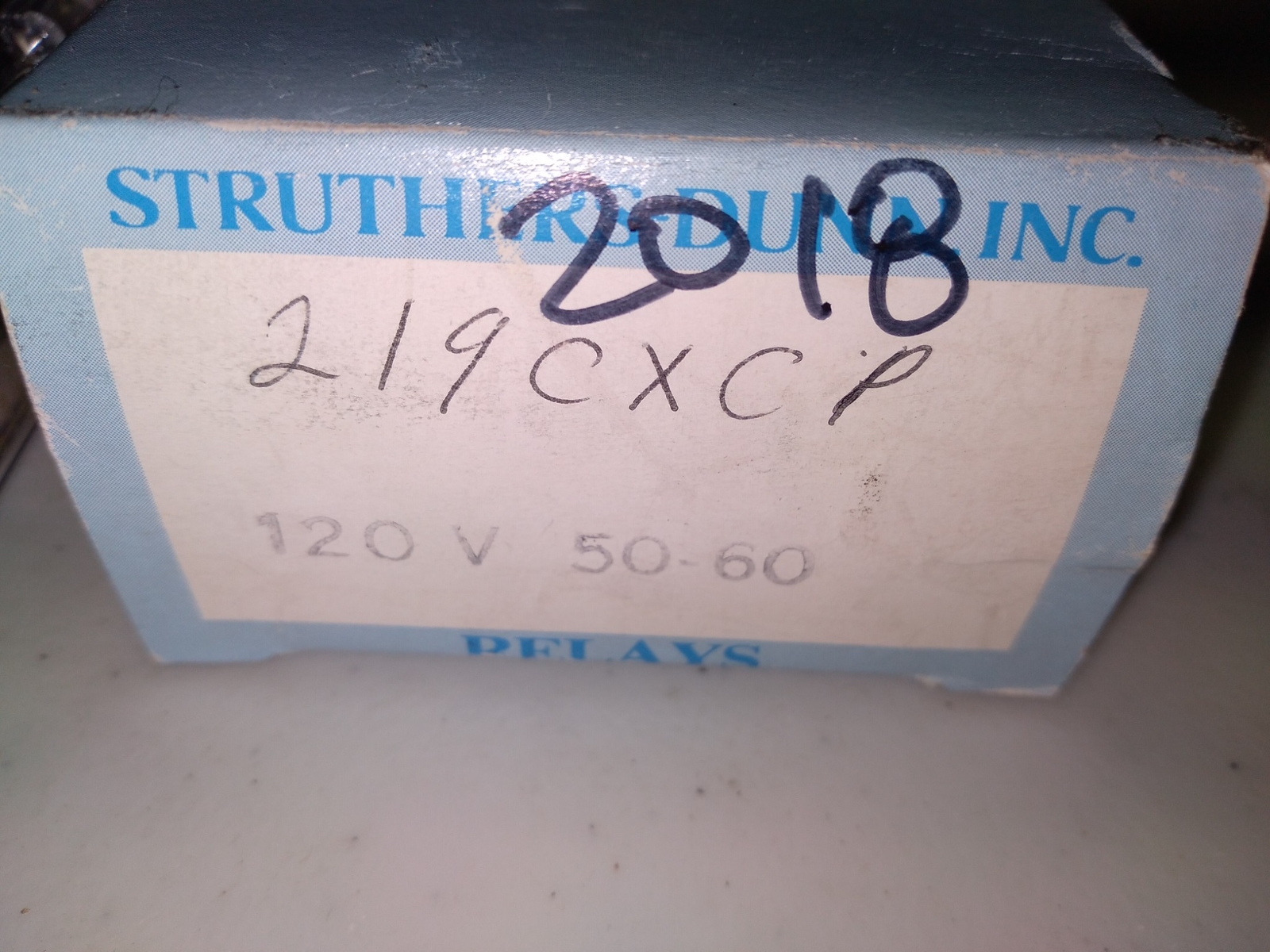 STRUTHERS-DUNN 219CXCP 110-120V 50-60HZ 120VDC 125VDC