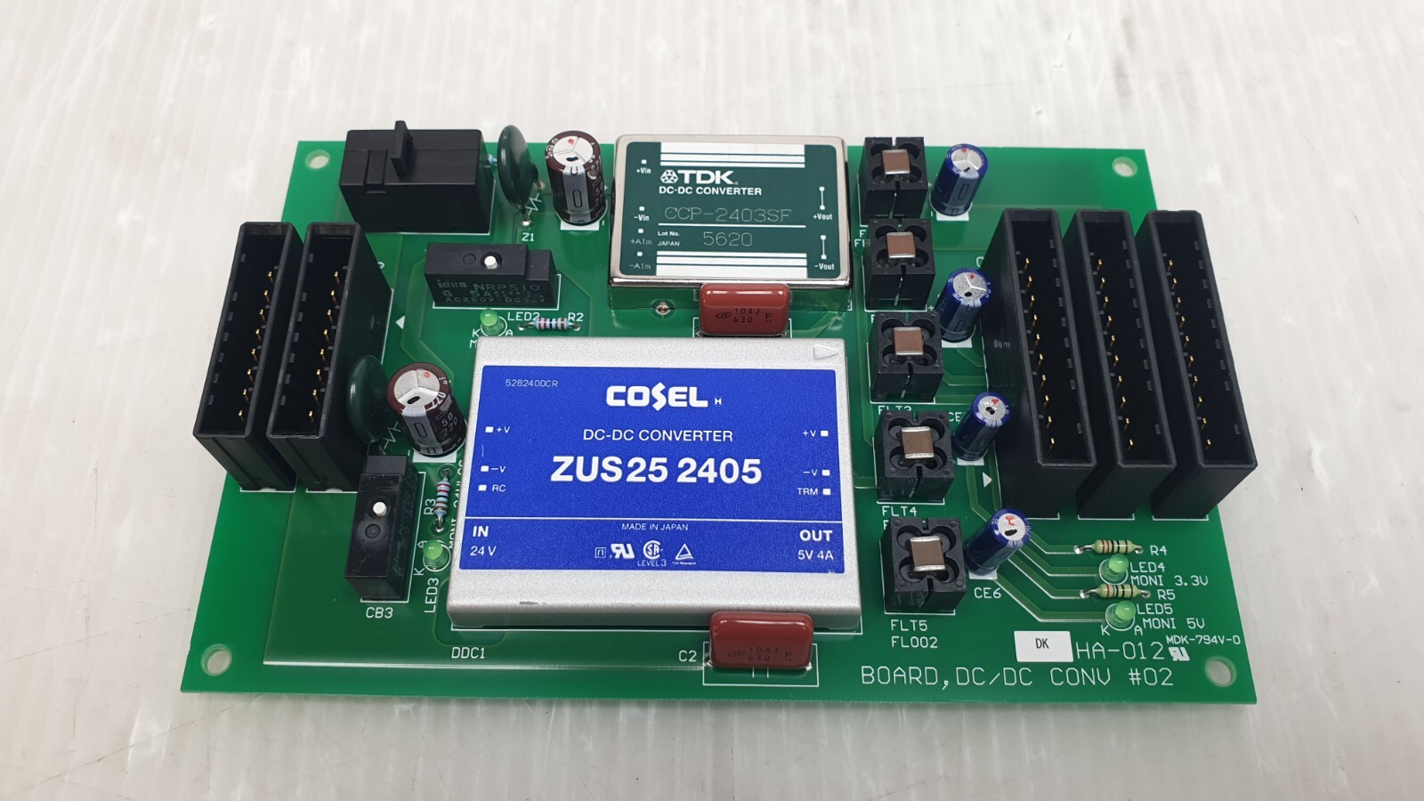 TEL Tokyo Electron Board DC/DC Converter #2, HA-012