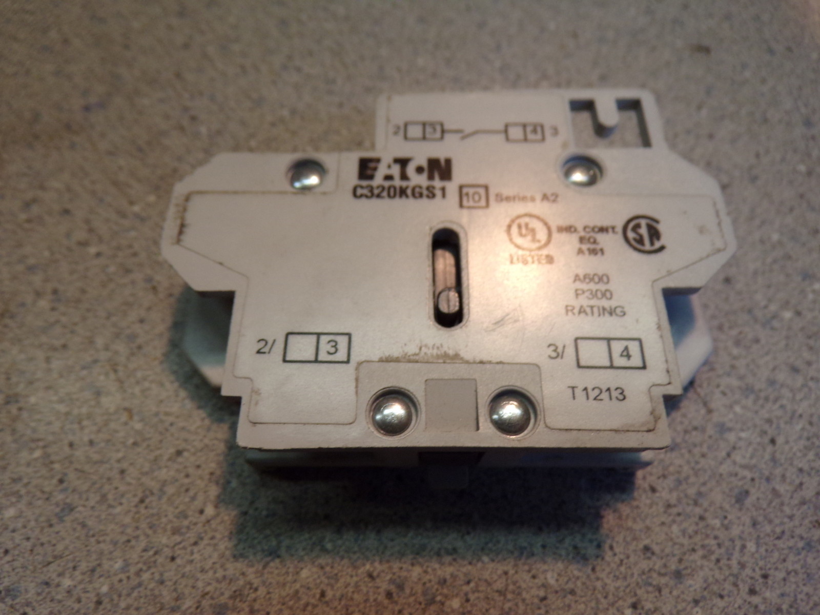 Eaton C320KGS1 10 Series A2 A600 P300 Rating T1213 Contact *FREE SHIPPING*