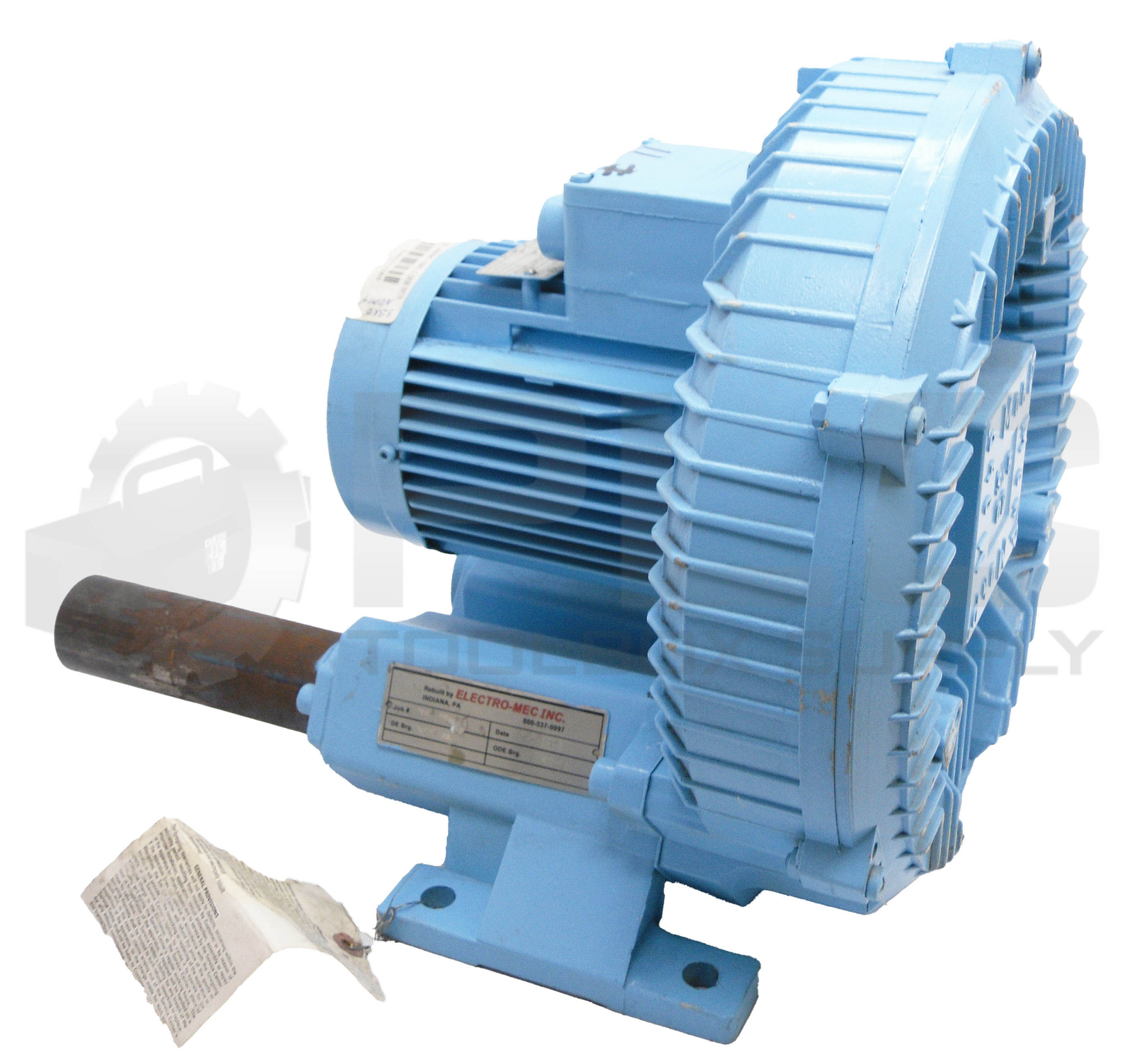 REFURBISHED CEP 3SX5-N0M4 REGENERATIVE BLOWER 50/60HZ 4.7A 480V 3X80B2