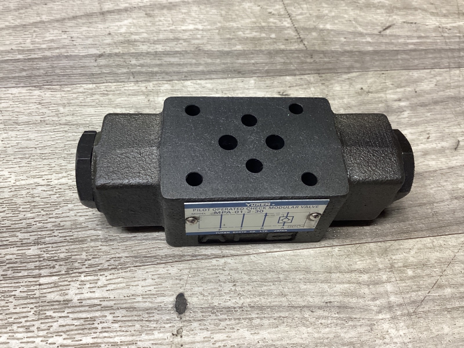 Yuken MPA-01-2-30 Check Valve #106D45PR5