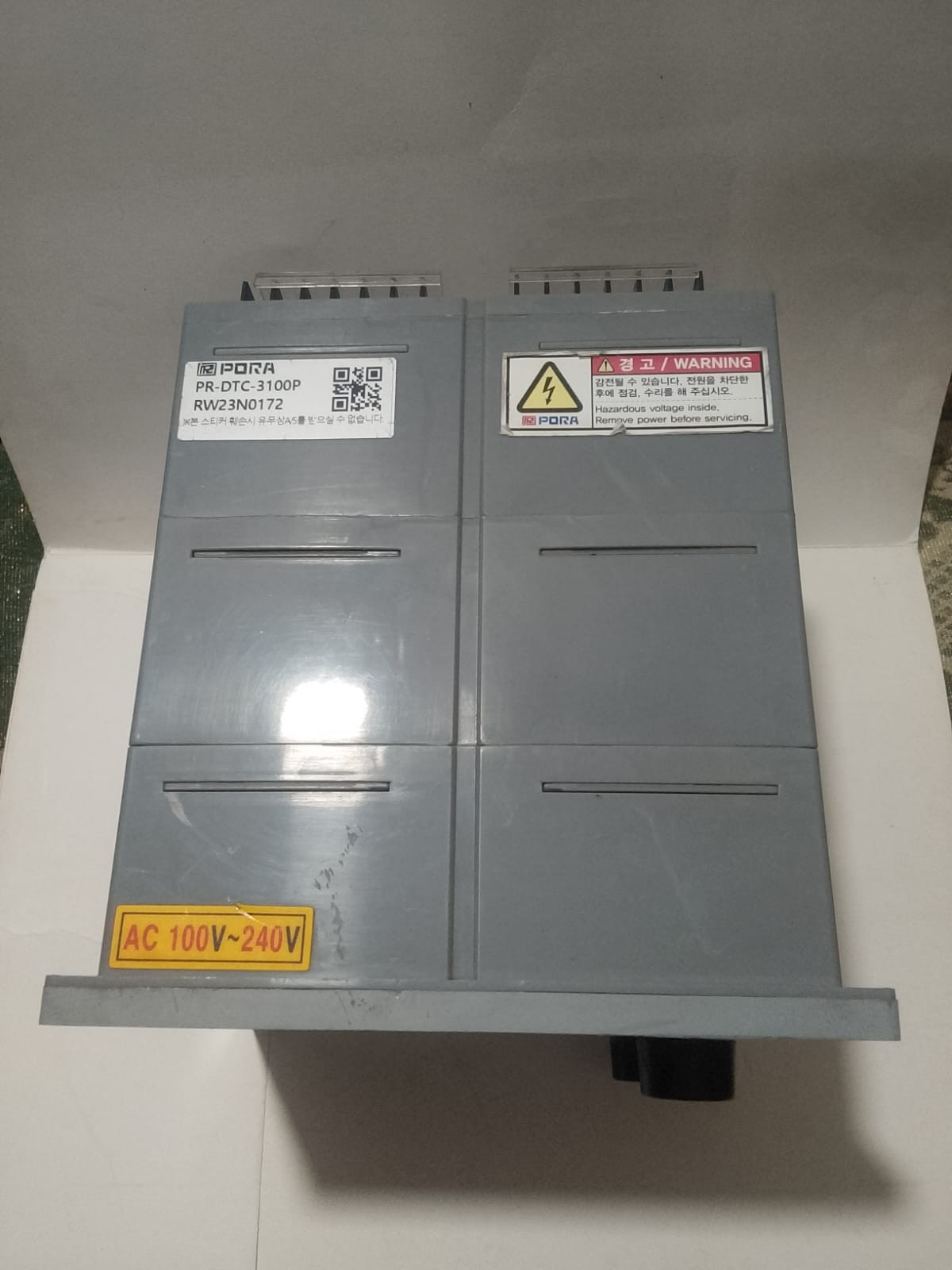 LOT OF 2PCS PORA PR-DTC-3100P Taper Tension Controller Tested