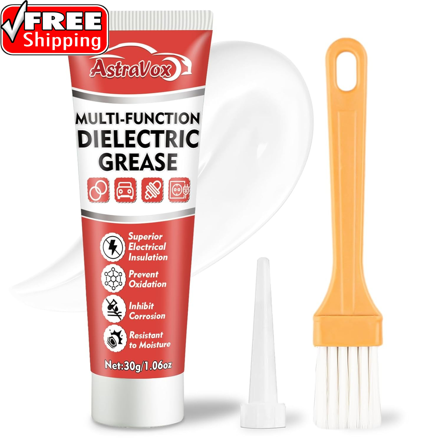 Silicone Dielectric Grease for Electrical Connectors Automotive, Spark Plug Grea