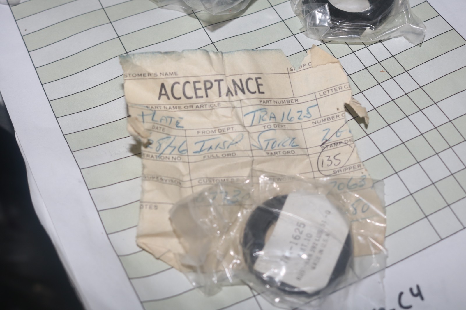NOS Torrington TRA-1625 needle roller bearing thrust washer lot of (10)