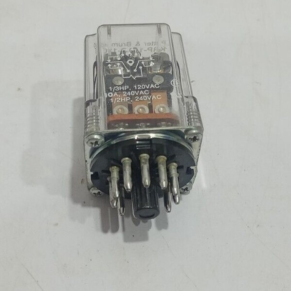 Potter & Brumfield KRP14AG Relay 120V 50/60Hz 11Pin – 3pcs lot
