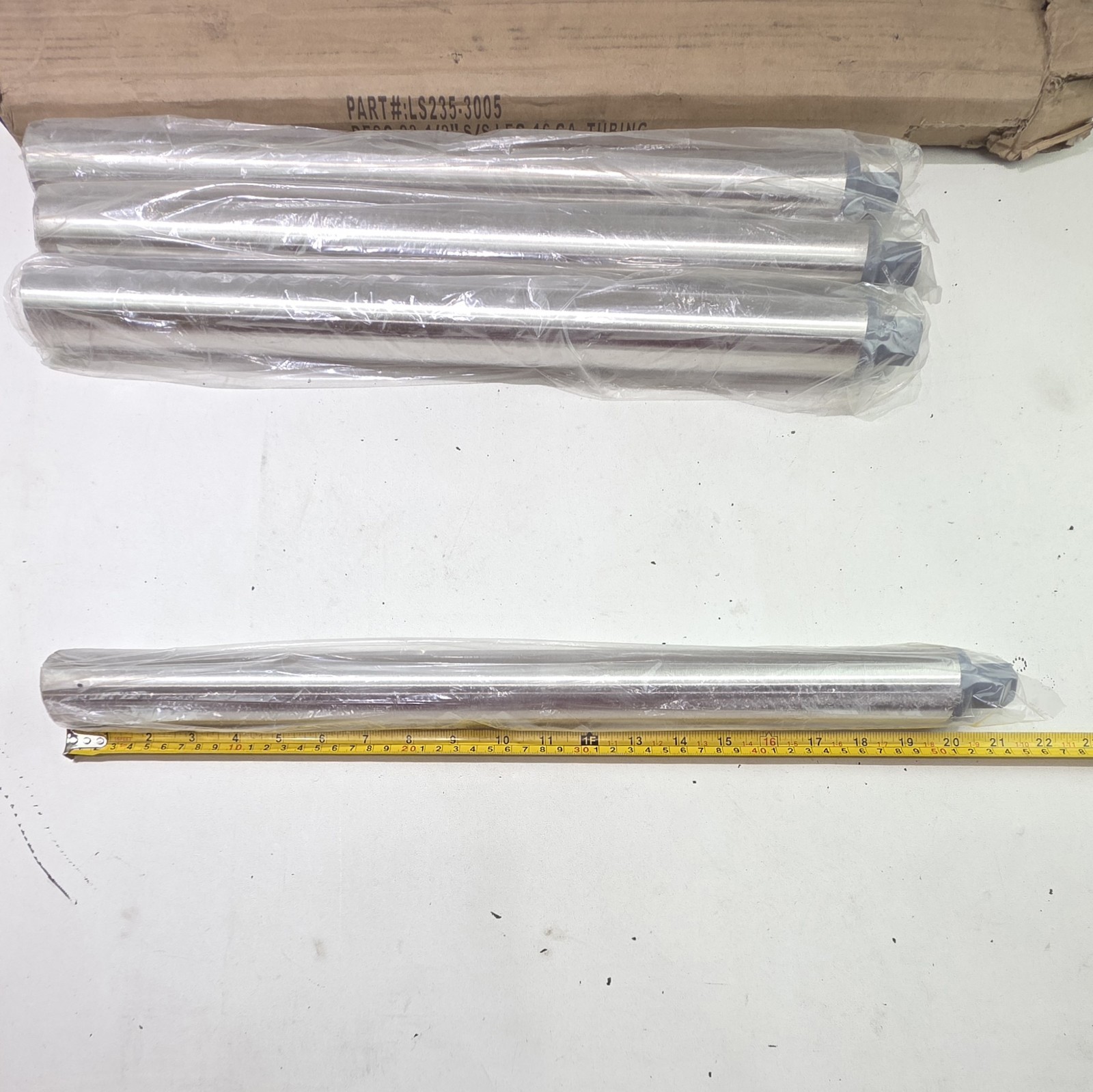 NEW, Krowne LS235-3005 Stainless Tube Table Legs, 23-1/2″, 16 Ga Restaurant