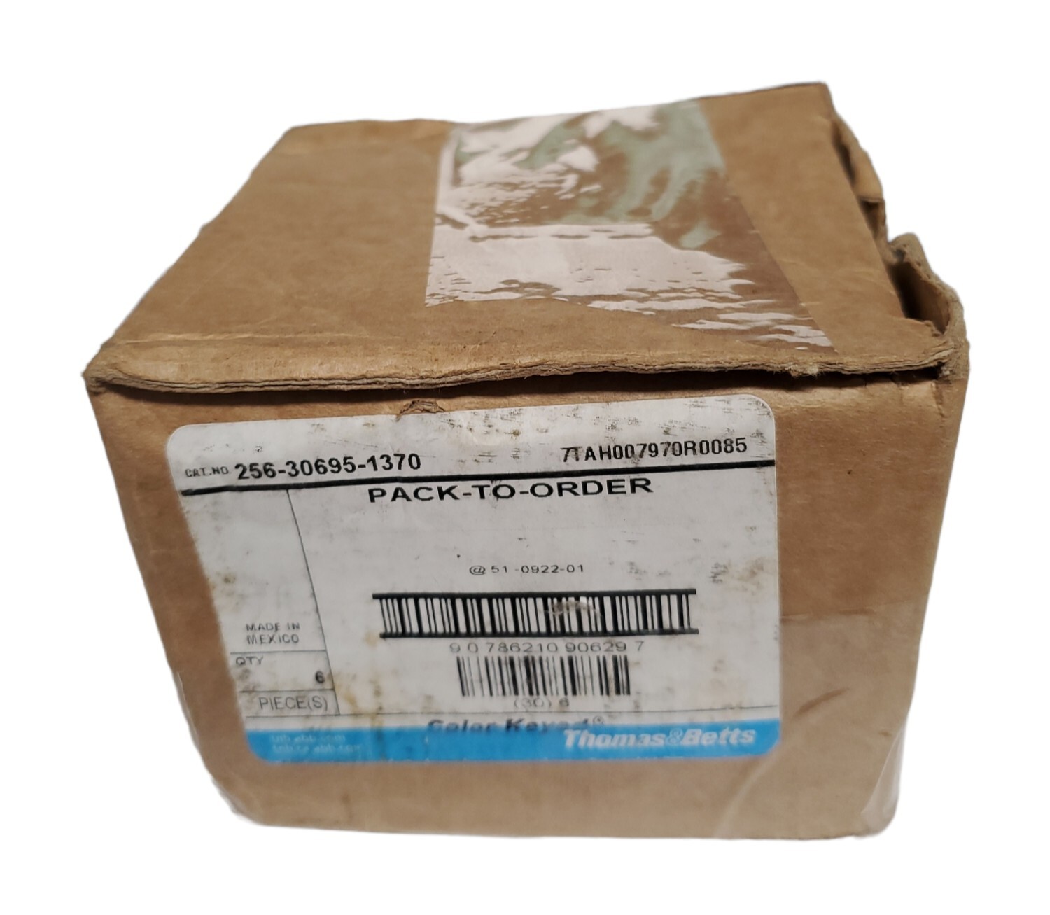 COMPRESION T&B 600 94 GREEN DIE 1″ SINGLE BOLT LOT OF 6