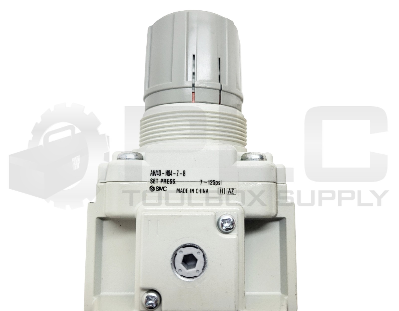 NEW SMC AW40-N04-Z-B FILTER REGULATOR 7-125PSI *READ*