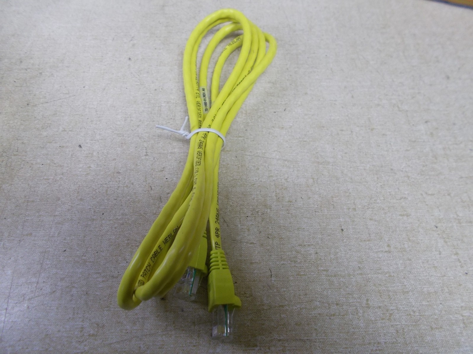 NEW Wonderful-D E142890 Cat 5 Ethernet Cable 72-1482-01 6′ *FREE SHIPPING*
