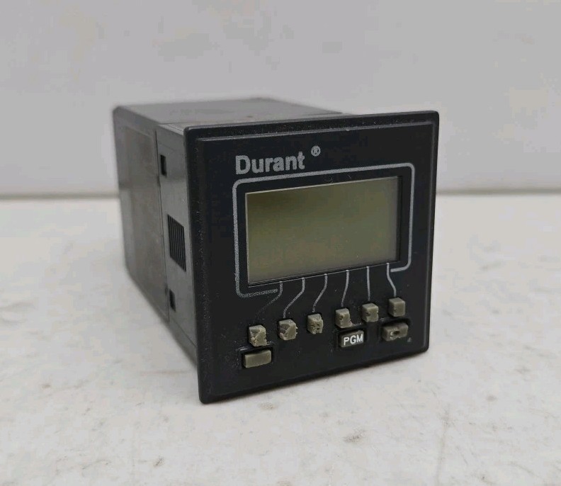 Durant E4148791 Counter Timer 5A 250V 50/60HZ 1 Set Point 1/6Hp 250Vac Used
