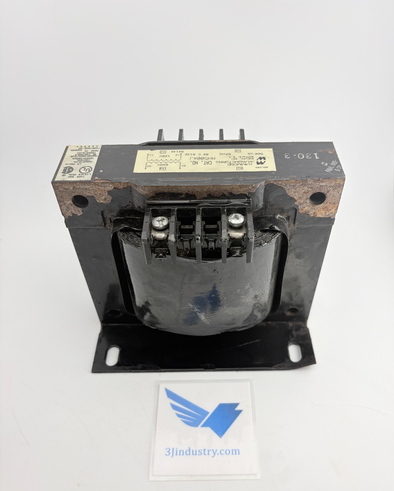 Hammond Manufacturing MH500AJ Industrial Control Transformer 500VA 600V-120V
