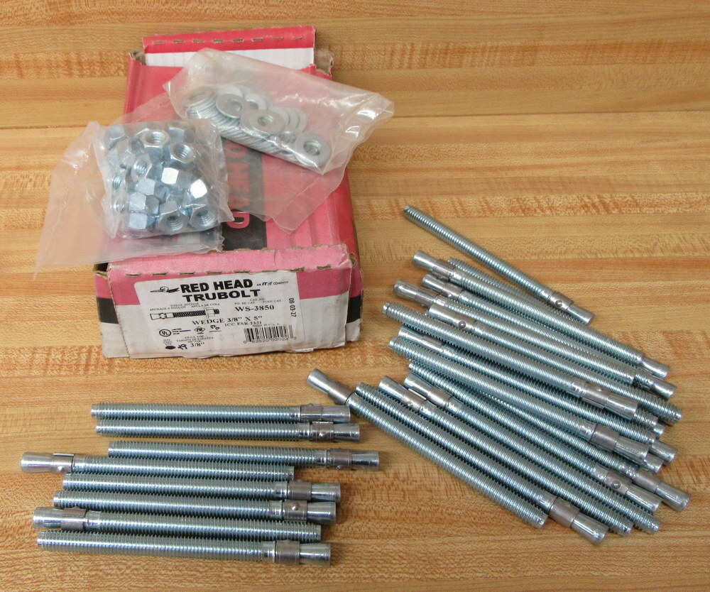 Red Head GWS-3850 Wedge Anchor GWS3850 (Pack of 29)