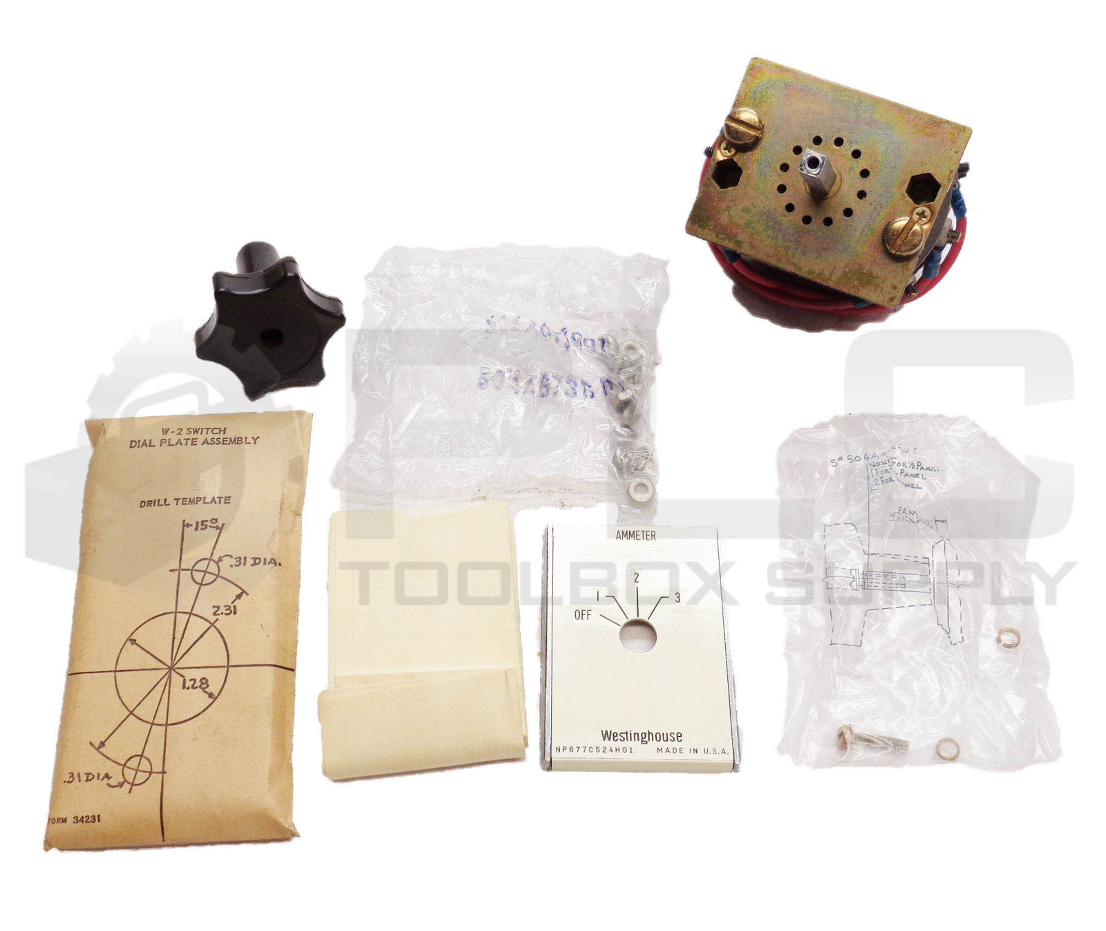NEW WESTINGHOUSE 787A976G01 ROTARY SWITCH TYPE-W2 600V 20A 2CAM *READ*