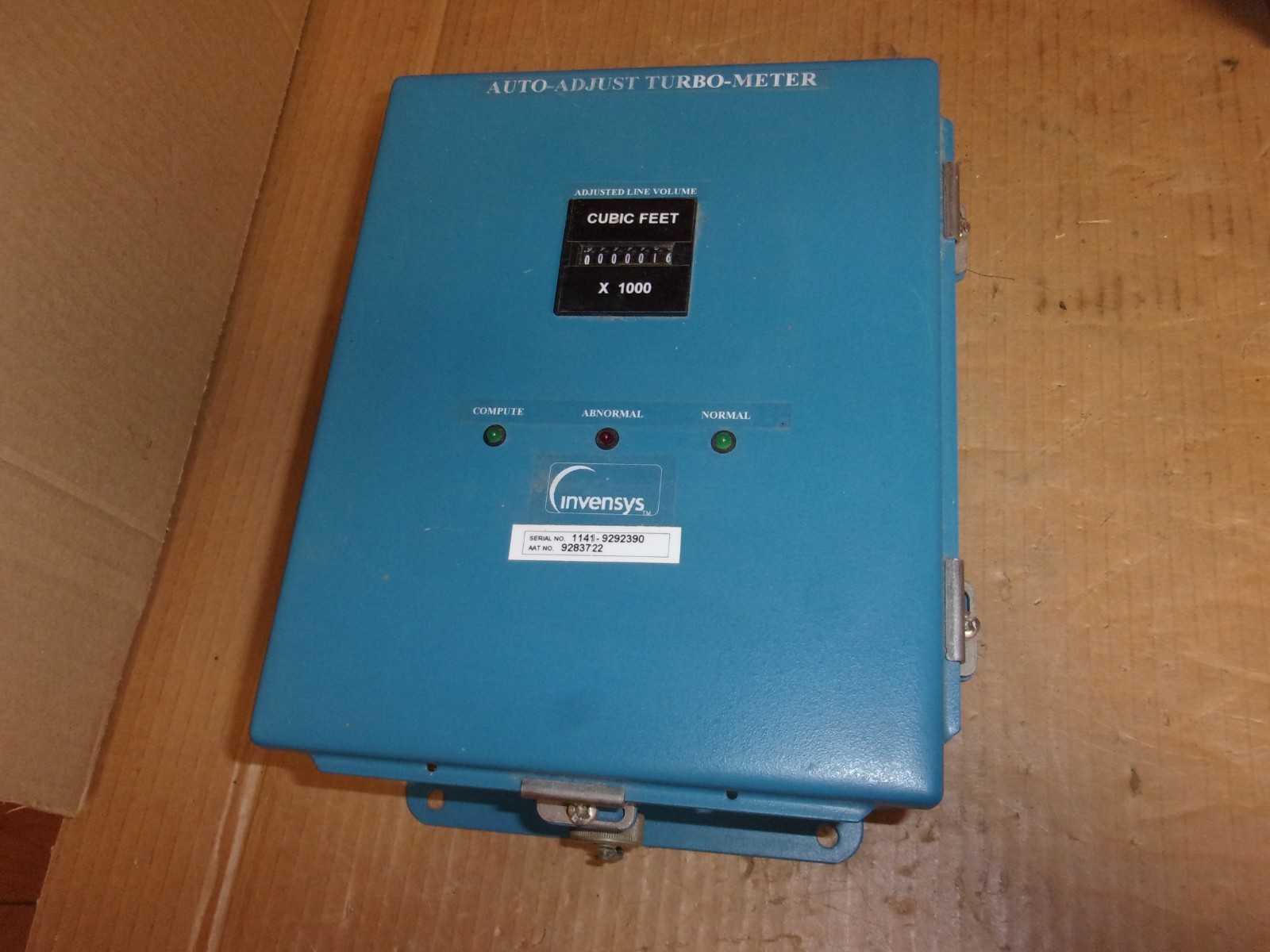 Invensys Auto-Adjust Turbo-meter, AAT-27