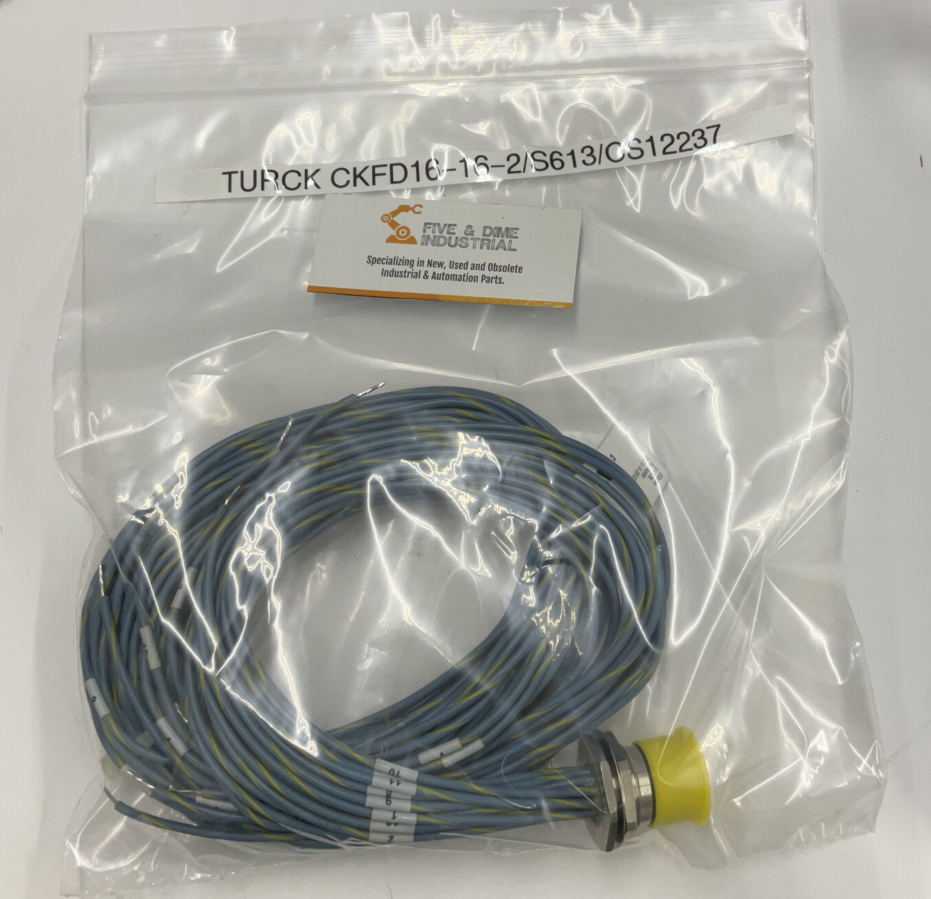 Turck CKFD16-16-2/S613/CS12237 16-Pin Receptacle U-34798 (CL163)