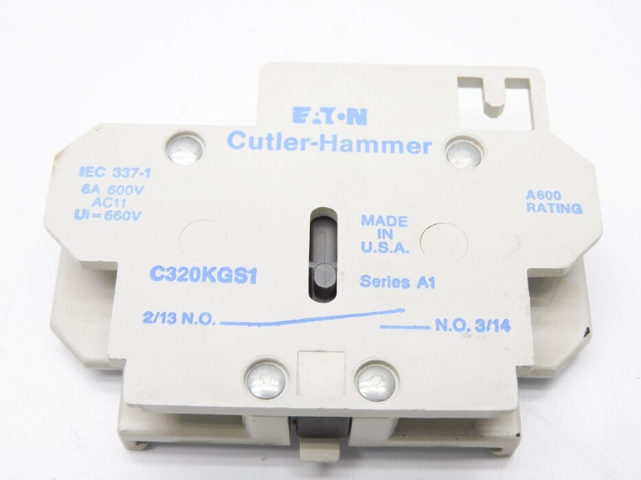 CUTLER HAMMER C320KGS1 SER. A1 UNMP
