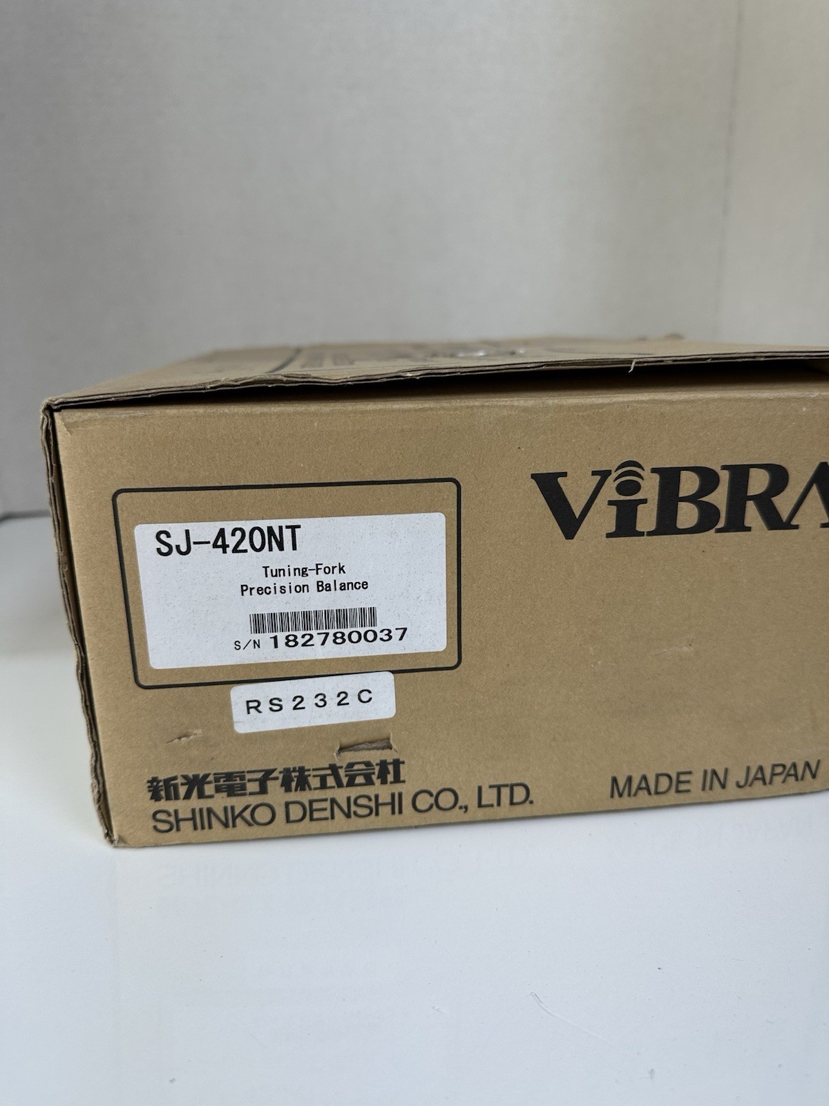 NEW Shinko Denshi Vibra SJ-420NT Turning-Fork Precision Balance