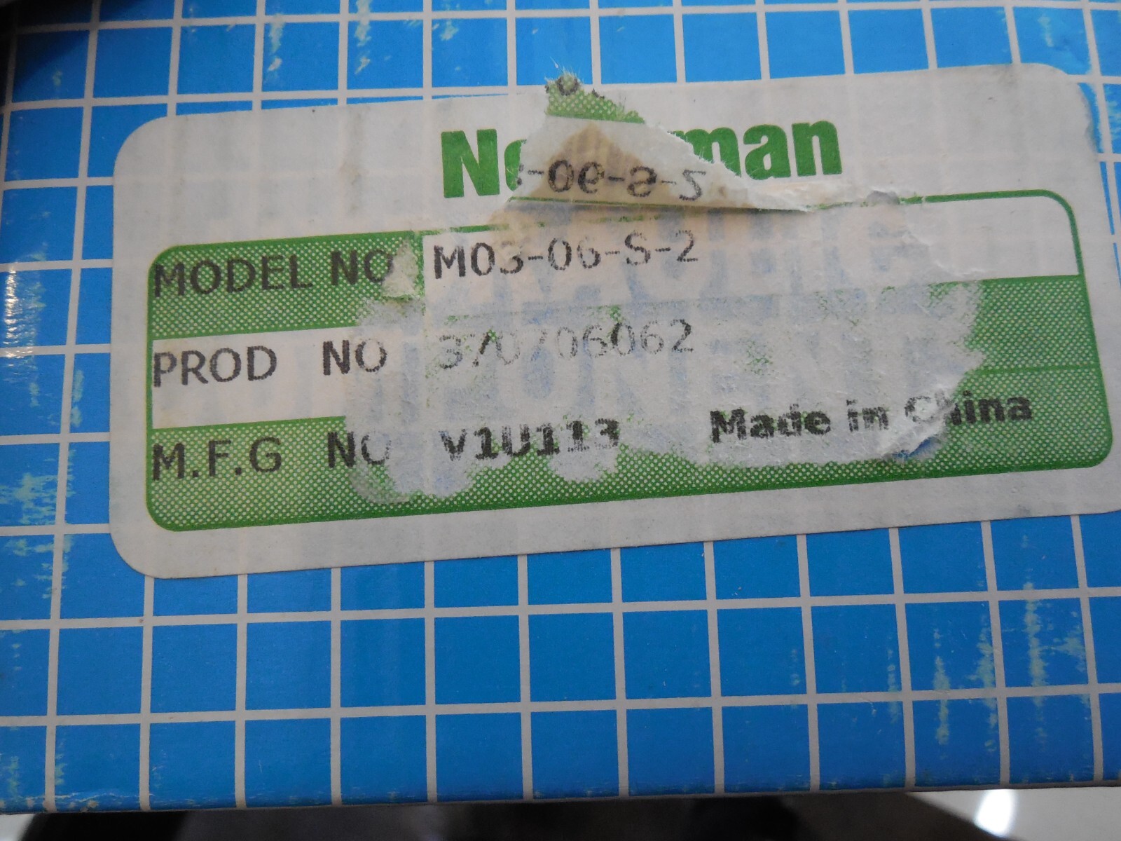 Northman Sub Plate End M03-06-s-2 m03-06