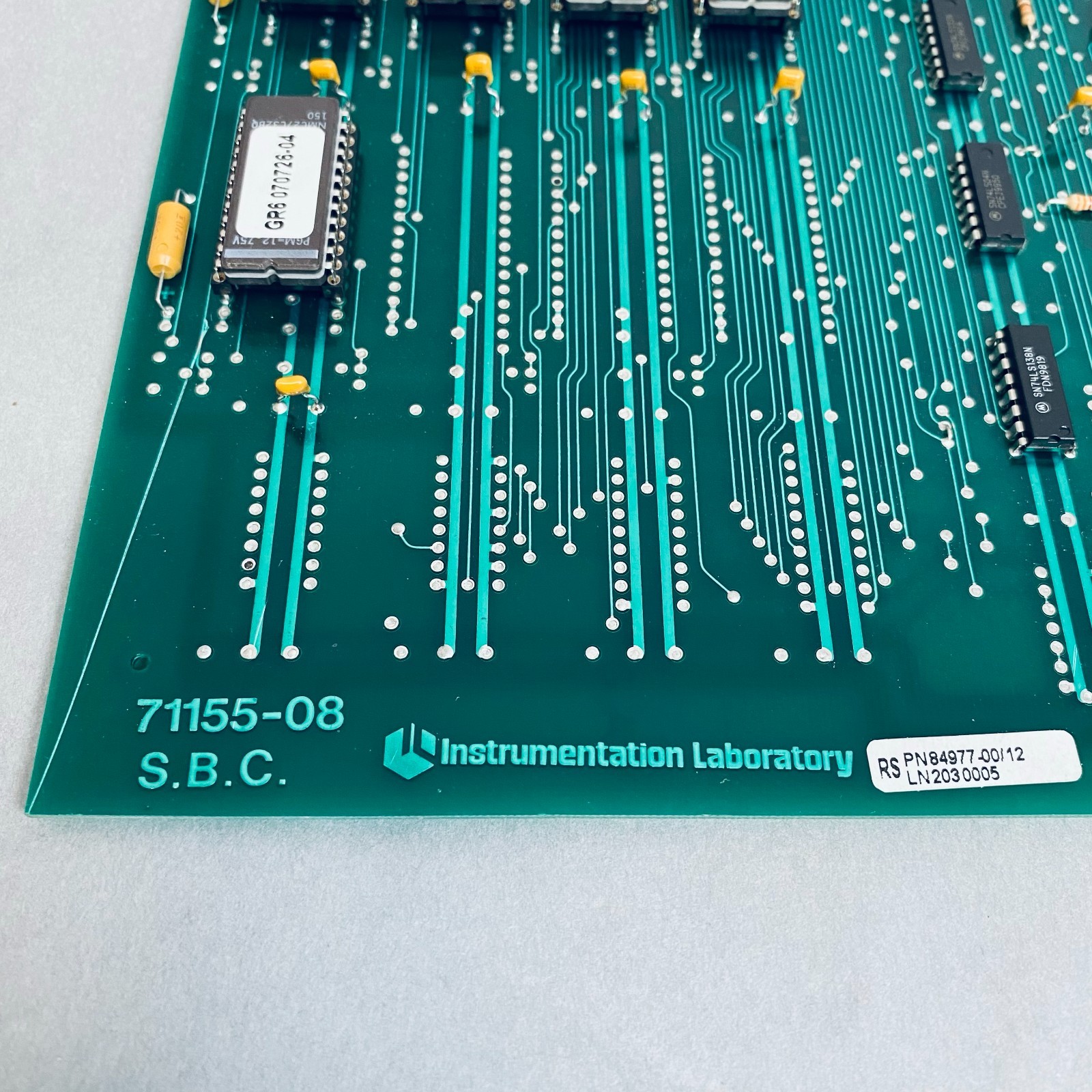 Instrumentation Laboratory PCB 71155-08 S.B.C Board
