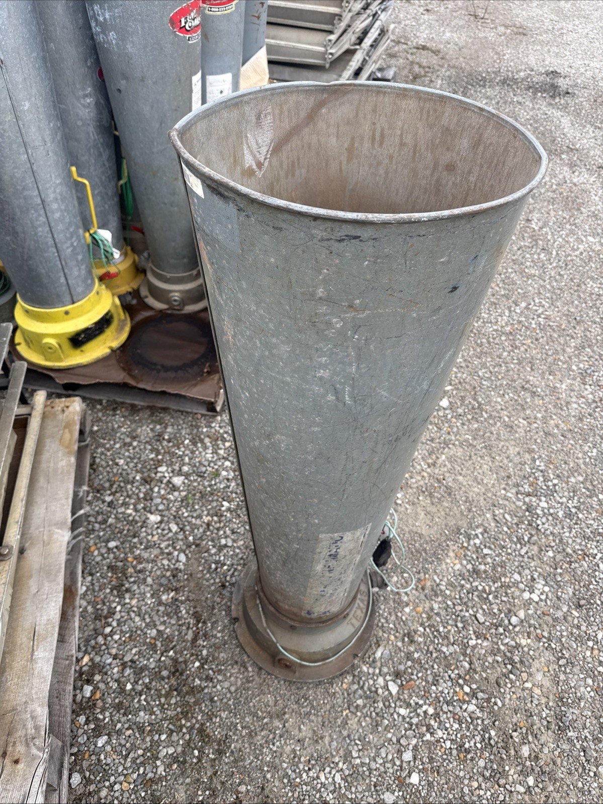 Texas Pneumatic TX8AM AIR HORN / Air Mover 47” X 8” Dia Intake Hole