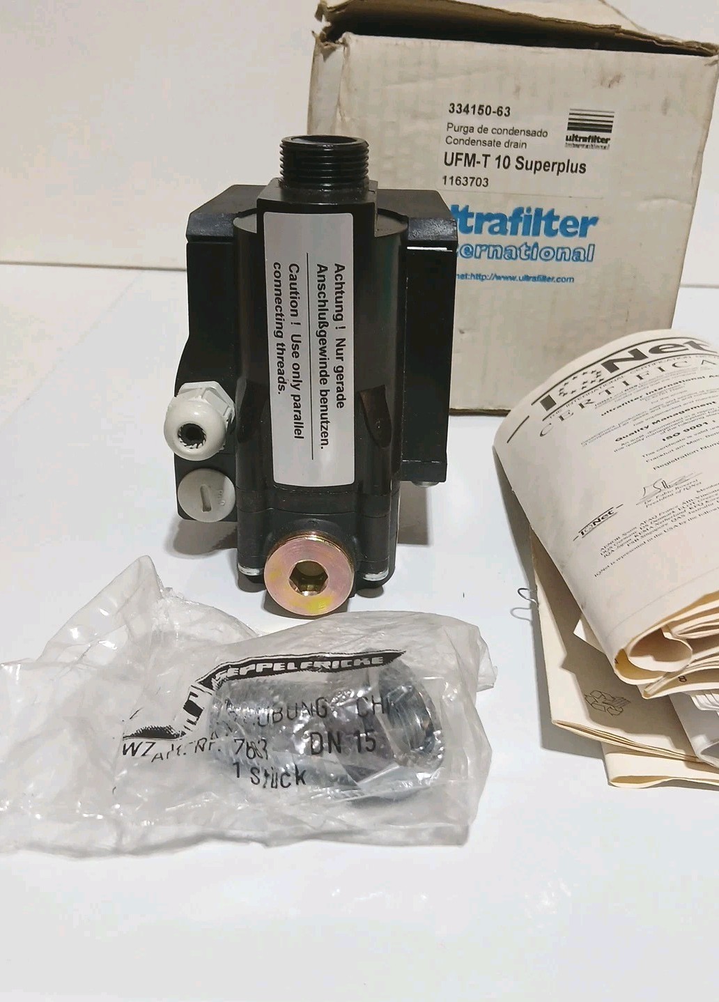 *BRAND NEW* ULTRAFILTER UFM-T 10 SUPERPLUS DRYER 24-230VDC 80-230VAC 5W IP65