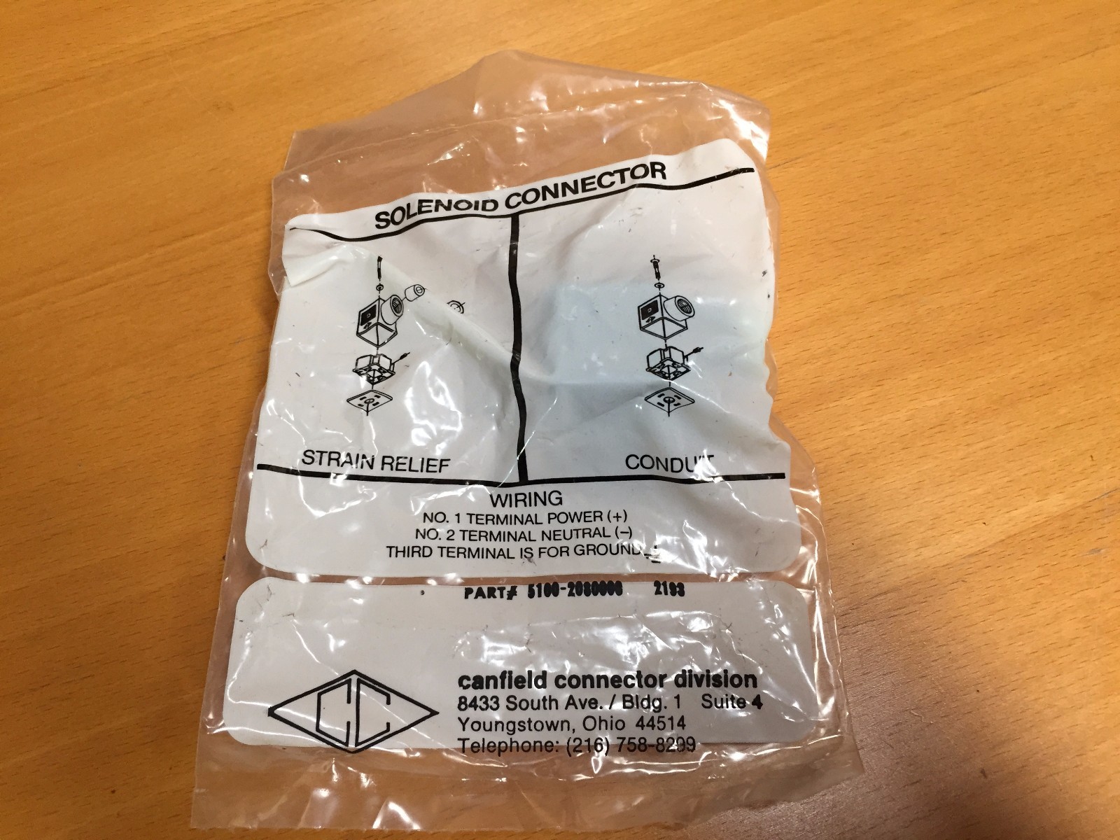 Canfield Connector 5100-2080000 Soleniod Connector (1pc)