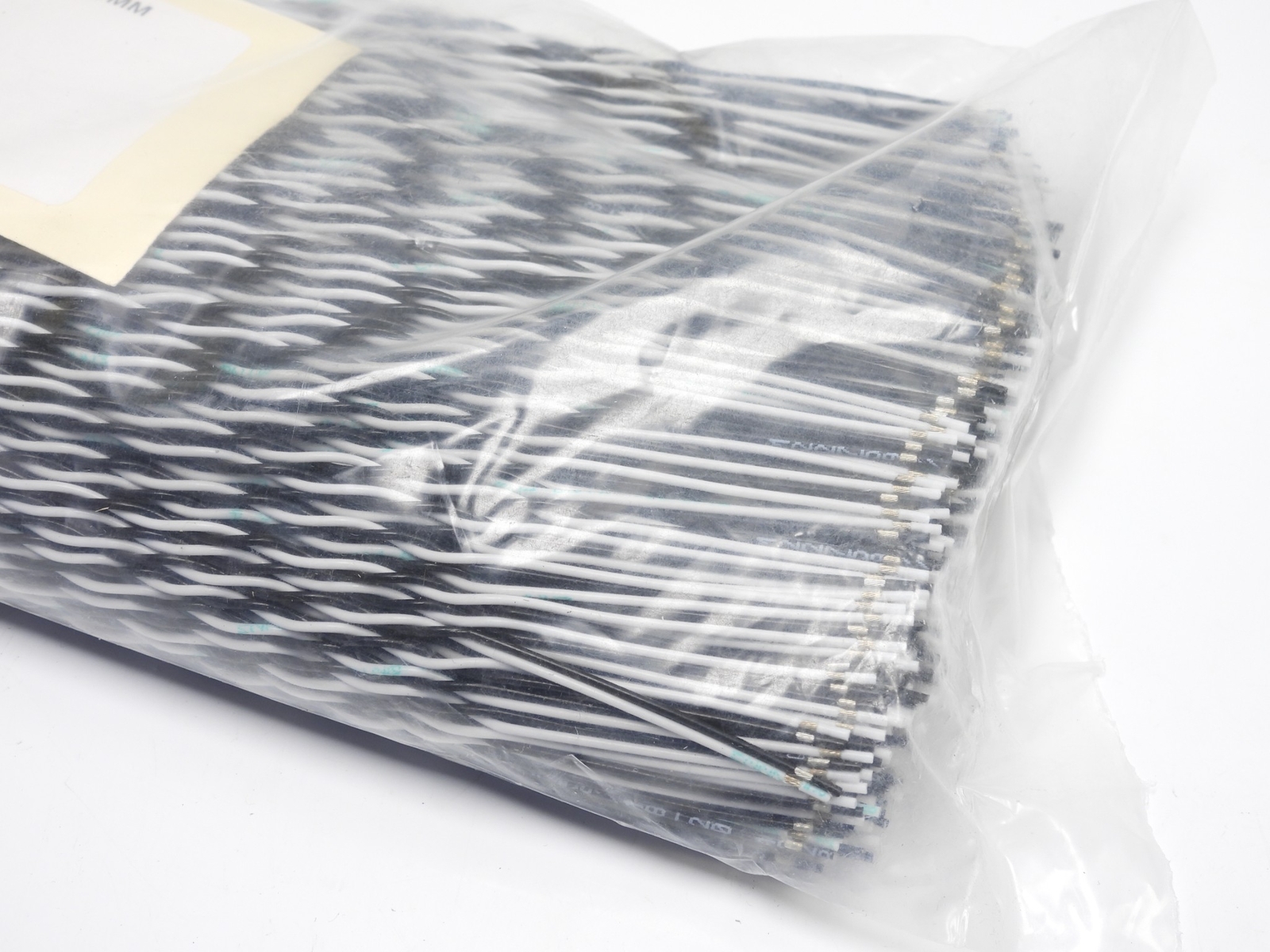 500pcs Mil-Spec Wire M22759 18-20-0/9 Wire 20 AWG 19/32, 2-Conductor Black/White
