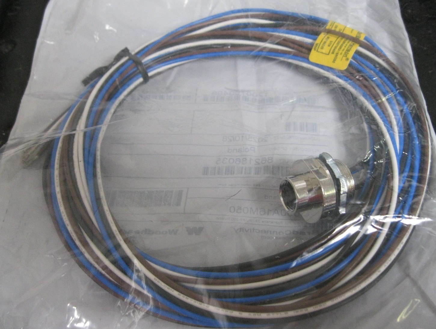 Brad Connectivity Woodhead 8R4000A16M035 Cordset