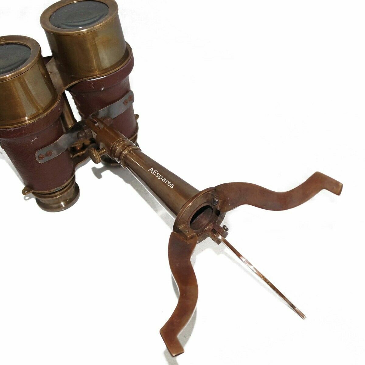 New 6 Inch Binoculars Telescope on Stand Nautical Collectible @US