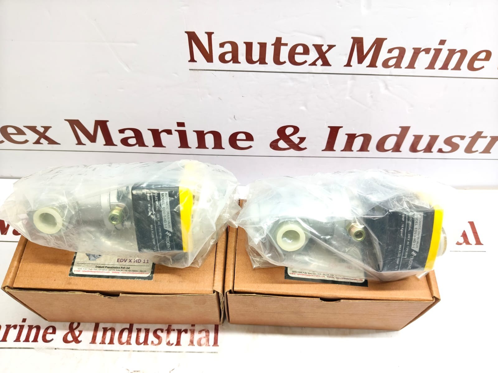Trident EDV-X-HD 1-1 Automatic Drain Valve 230V Timer Type – New in Box,