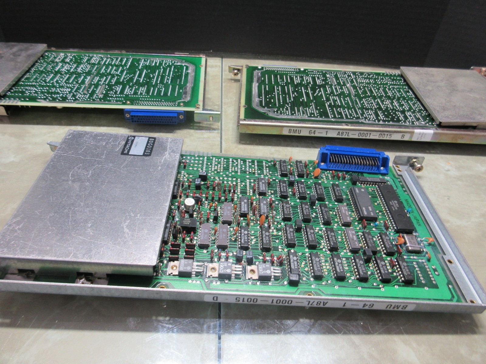 FANUC HITACHI BUBBLE MEMORY UNIT BMU 64-1 A87L-0001-0015 REV.B CNC EDM