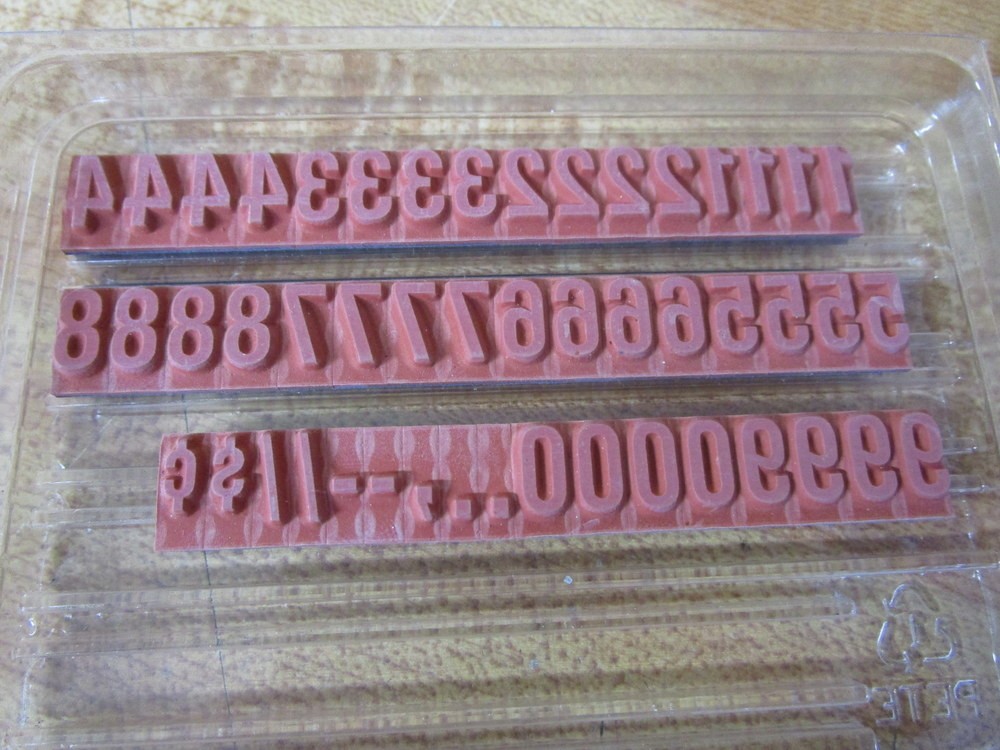 Generic FU74 5/16″ Number And Figure Set (Pack of 2)